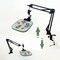 Hand Embroidery Stand Lap,Folding Cross Stitch Stand Clamp, Hand Embroidery Hoop Holder 360 Rotated Embroidery Holder Stand ,Embroidery Hoops Stand Suitable for Embroidery Hoops(Black)